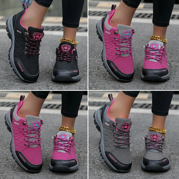 Dames Outdoorschoenen Waterdicht Ademend Hoog Comfort Antislip Wandelschoeisel voor Outdoor Avonturen