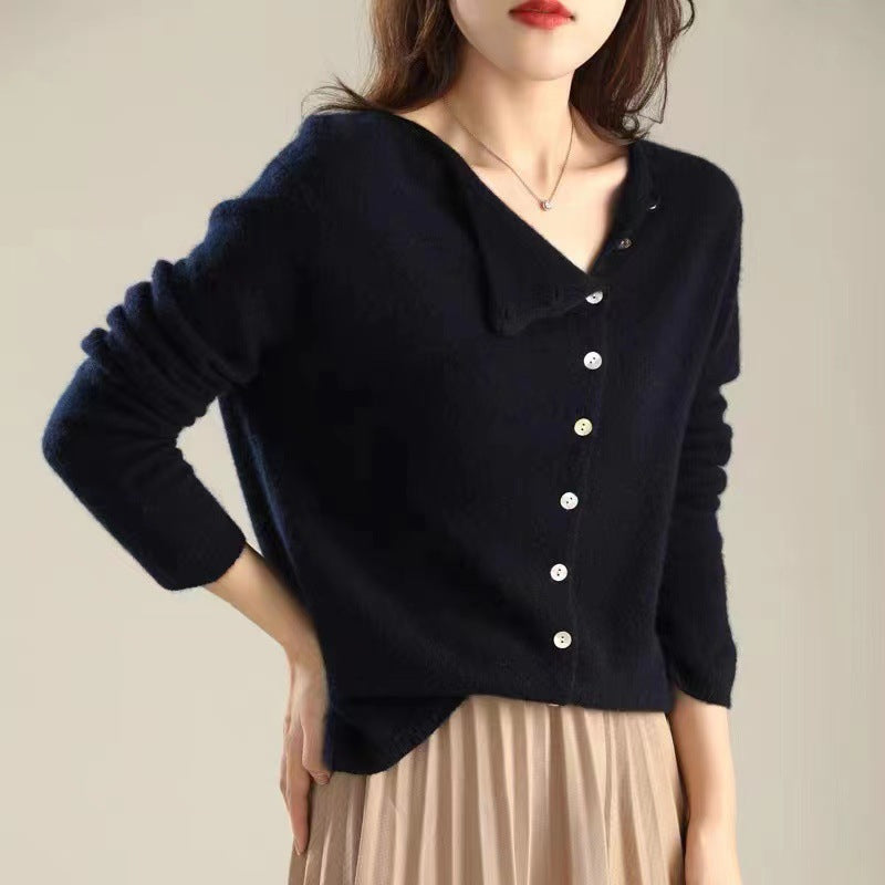 Kasjmier Trui Gebreid Vintage Look Warm en Zacht