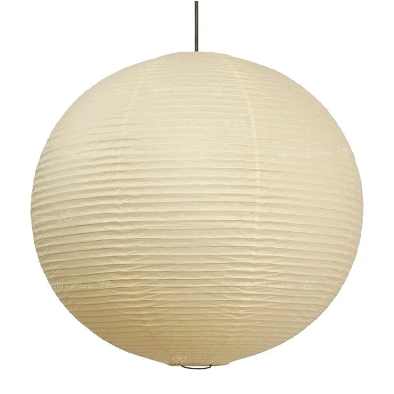 Hanglamp Rijstpapier Wabi-Sabi Japandi Minimalistisch Wit Warm Licht Woonkamer Slaapkamer