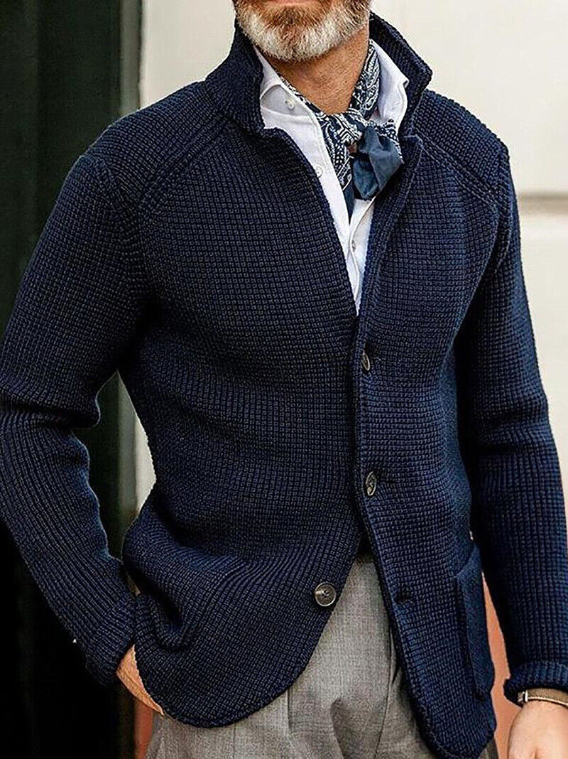 Heren Sweaterjack Warm en Zacht Isolatie