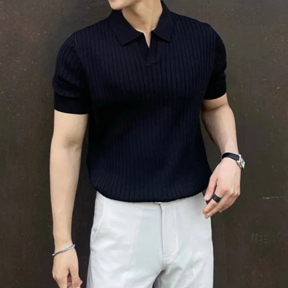 Heren Polo Shirt Korte Mouw Casual Stijl