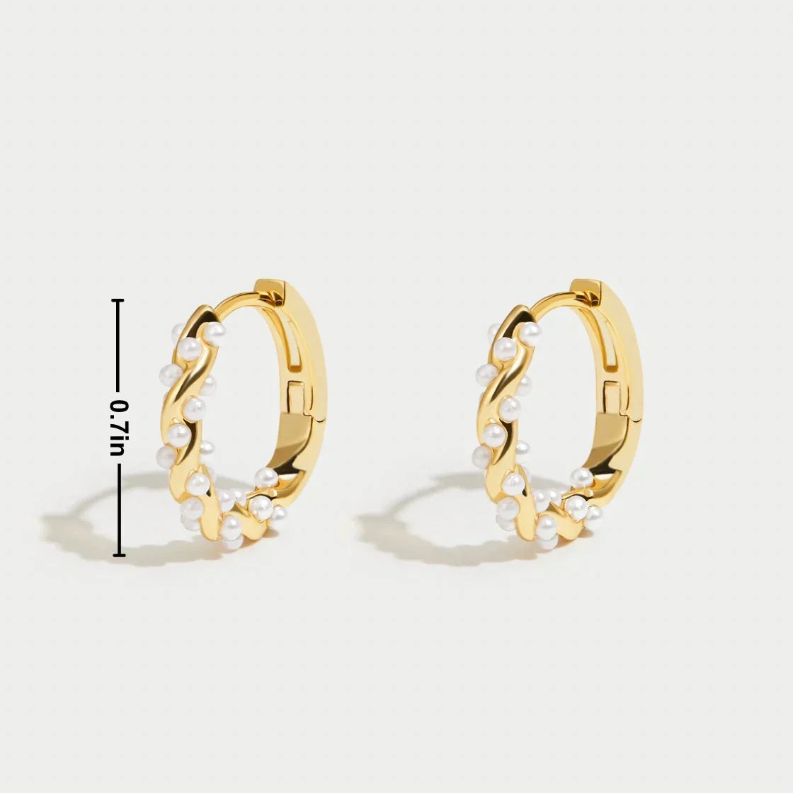 Gouden Oorringen met Parel – Elegante Tijdloze Sieraden