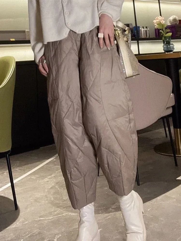 Dames Broek Warm en Winddicht van Katoen