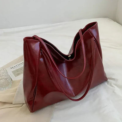 Vegan Leer Shopper Tas Dames Groot en Stijlvol