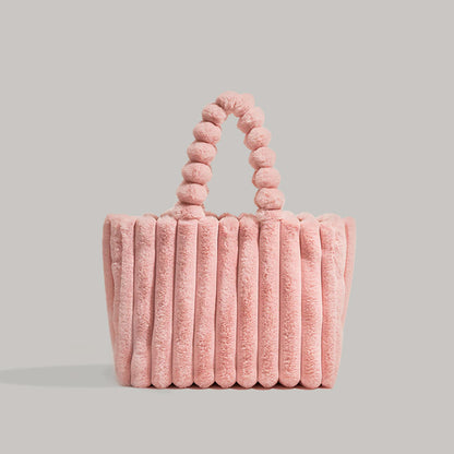 Pluche Schoudertas Extra Zachte Cloudpuff Tas