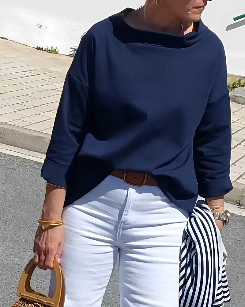 Vrouwelijke Elegante Top met Tijdloos Design