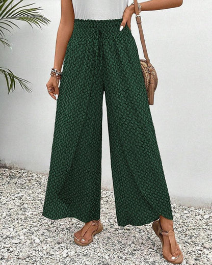 Pantaloni Palazzo Vrouwelijk Chic Zomerbroek