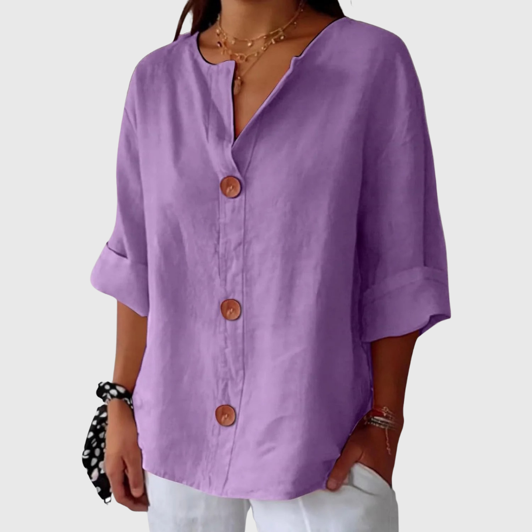 Dames Blouse Lichtgewicht Elegant Model