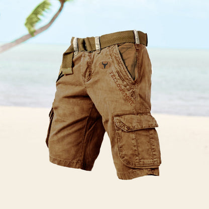Modewitte Broek Shorts voor Mannen