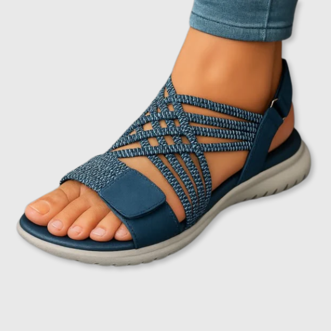 Dames Sandalen Gevlochten Comfortabele Pasvorm - StudioMarella