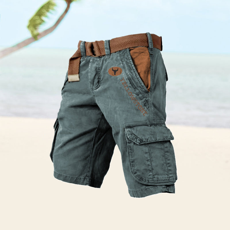 Modewitte Broek Shorts voor Mannen