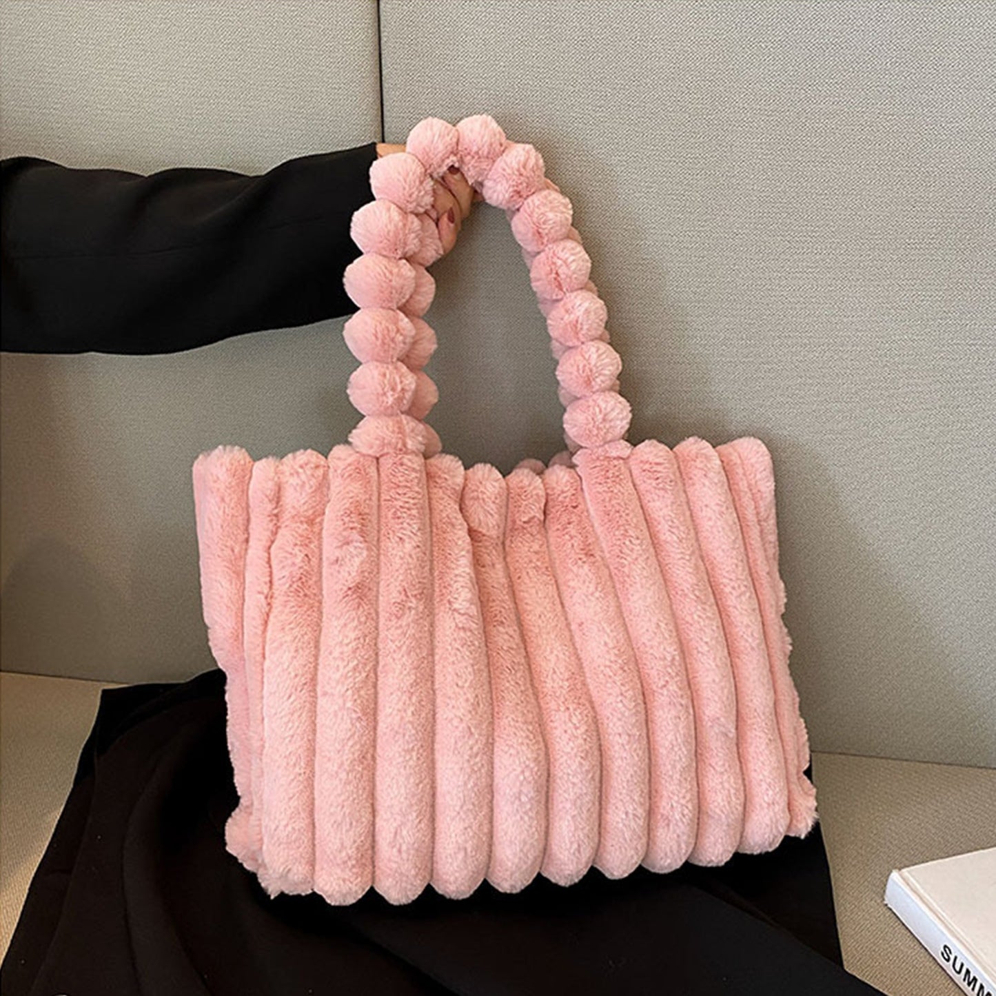 Pluche Schoudertas Extra Zachte Cloudpuff Tas