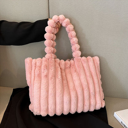 Pluche Schoudertas Extra Zachte Cloudpuff Tas