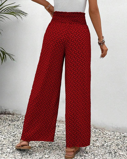 Pantaloni Palazzo Vrouwelijk Chic Zomerbroek