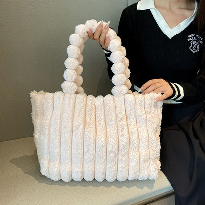 Pluche Schoudertas Extra Zachte Cloudpuff Tas