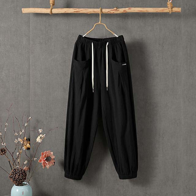 Vrouwelijke Joggingbroek Effen Kleur Comfortabel