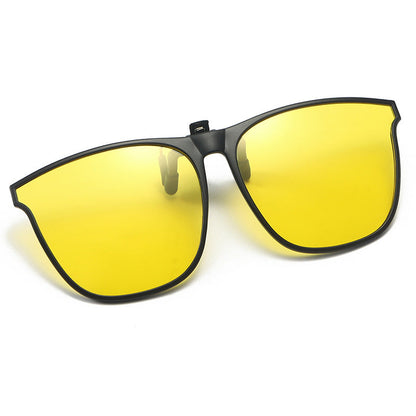 Magnetische Opzetstukjes Clip-On Zonnebril met Polariserende Lenzen UV400 Bescherming voor Brillendragers