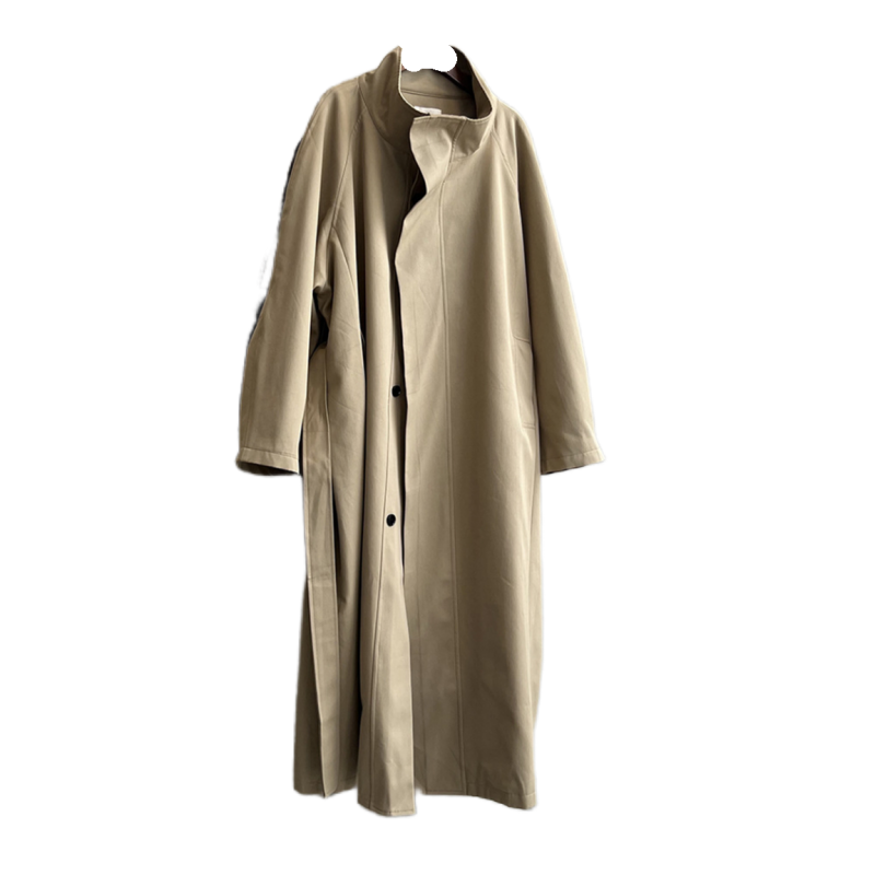 Dames Trenchcoat Lange Stijlvolle Regenjas