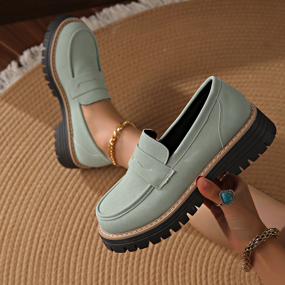 Dames Loafer Comfortabele Orthopedische Schoenen