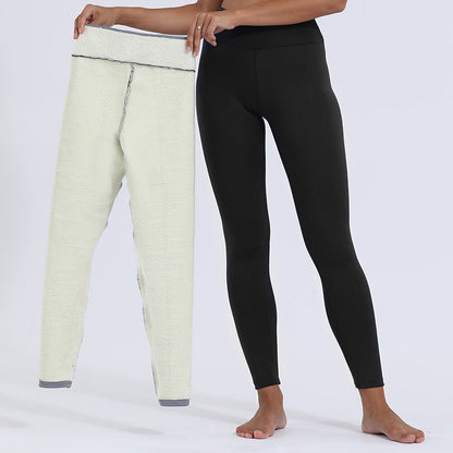 Warme Donzige Leggings voor Vrouw Met Push Up - StudioMarella