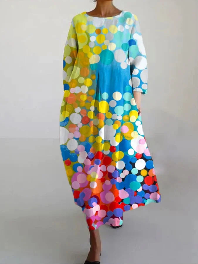 Zomerjurk Bloemenprint Damesjurk Casual Katoen - StudioMarella