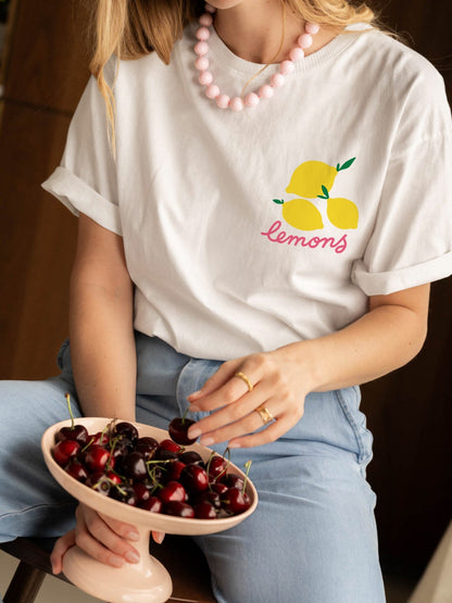 Dames T-shirt Katoen V-hals Regular Fit