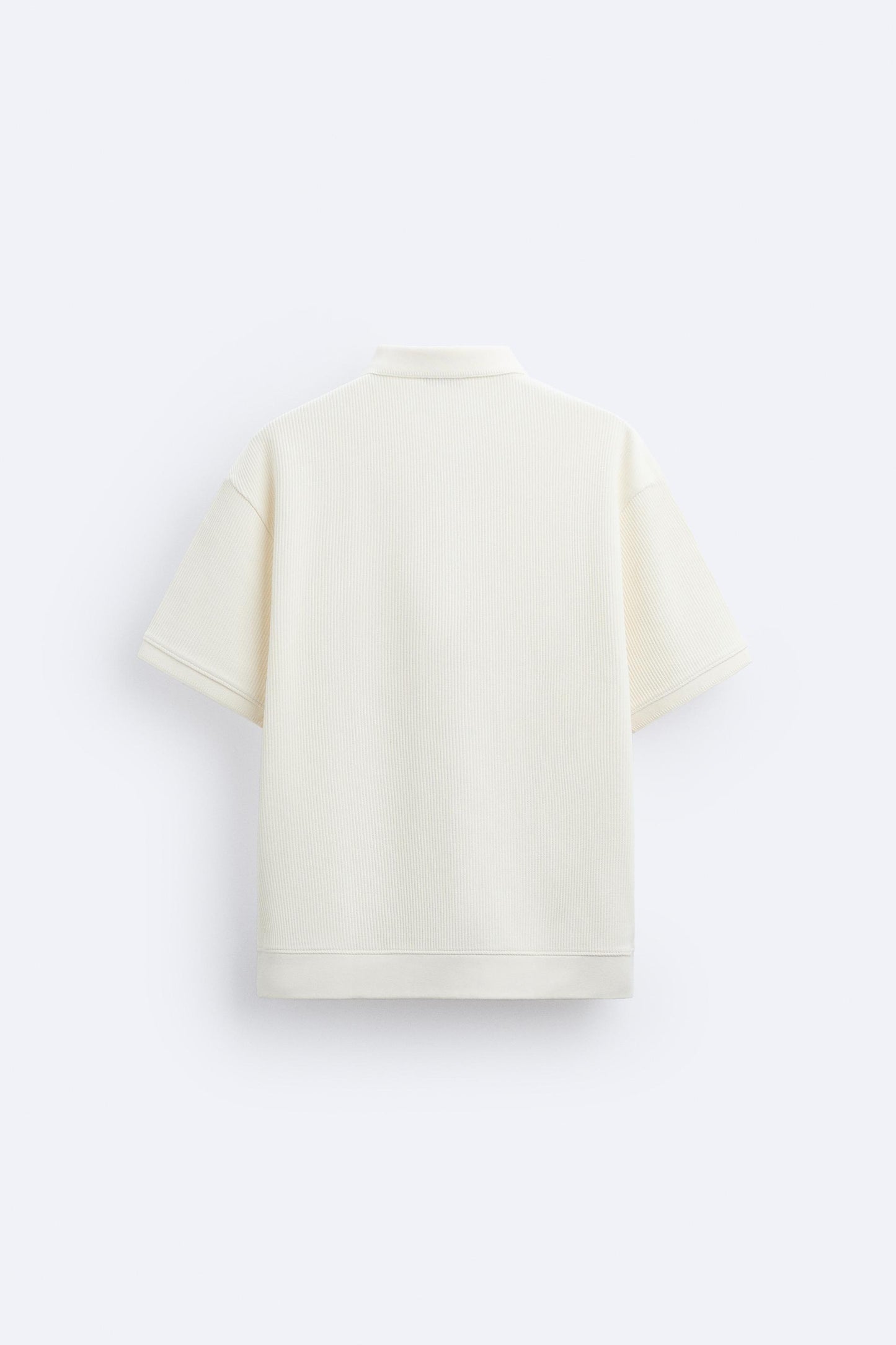 Witte Polo Korte Mouwen Heren Casual Kleding