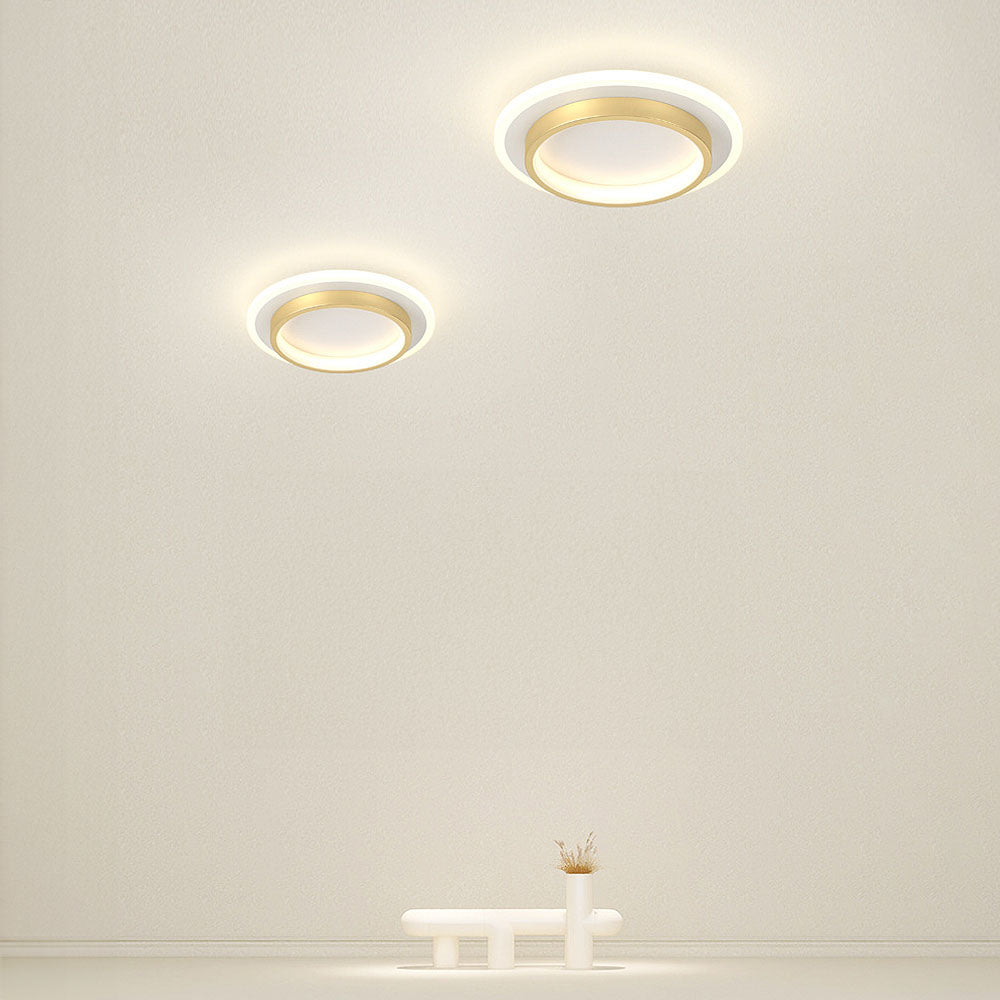 LED plafondlamp rond 10W 20W zwart wit slaapkamer hal woonkamer moderne plafondverlichting lage plafondlamp