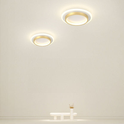 LED plafondlamp rond 10W 20W zwart wit slaapkamer hal woonkamer moderne plafondverlichting lage plafondlamp