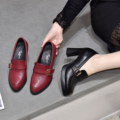 Hoge Puntige Hak Schoenen