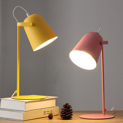Scandinavische Tafellamp Emmer Macaron Ijzer E27 Woonkamer Slaapkamer Kleur