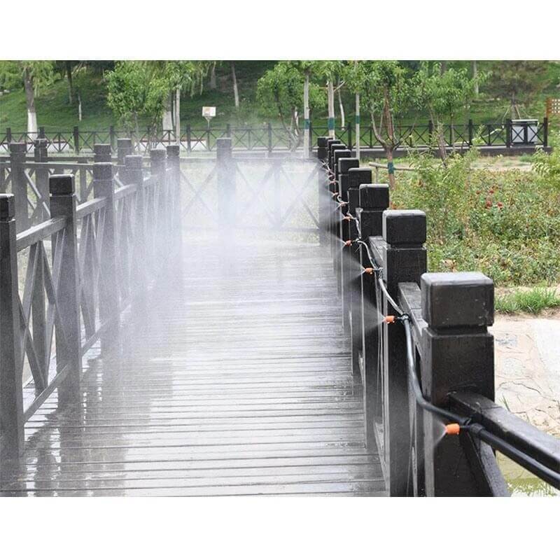 Druppelslang Irrigatiesysteem Verstelbare Sproeiers 5-20M Waterbesparend