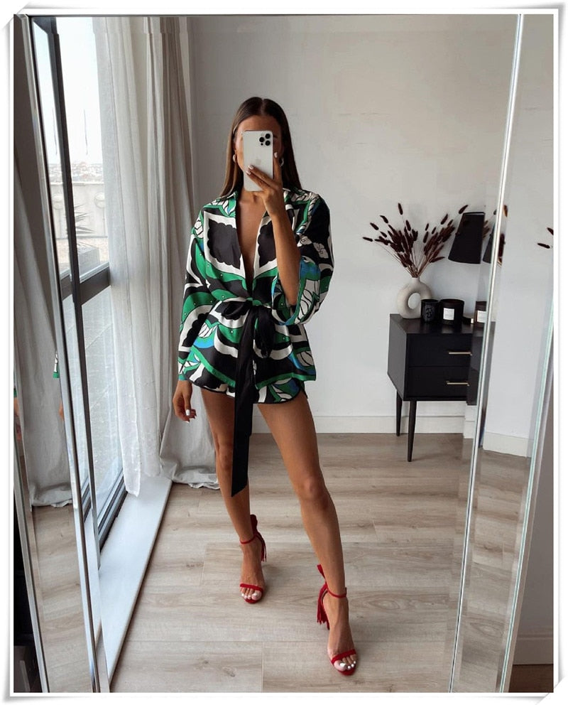 Elegante Kimono Zomerjurk Licht Geweven Stof