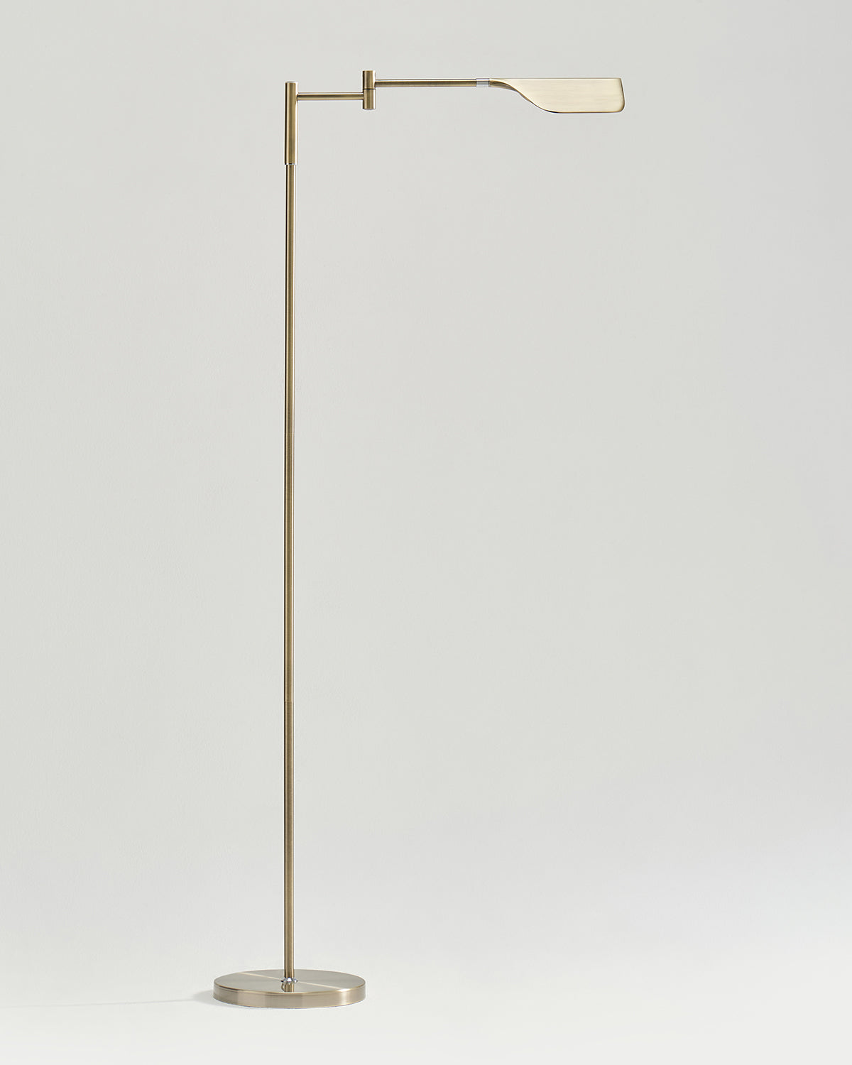 Vloerlamp LED Blad Design Minimalistisch 135cm Dimbaar Metaal