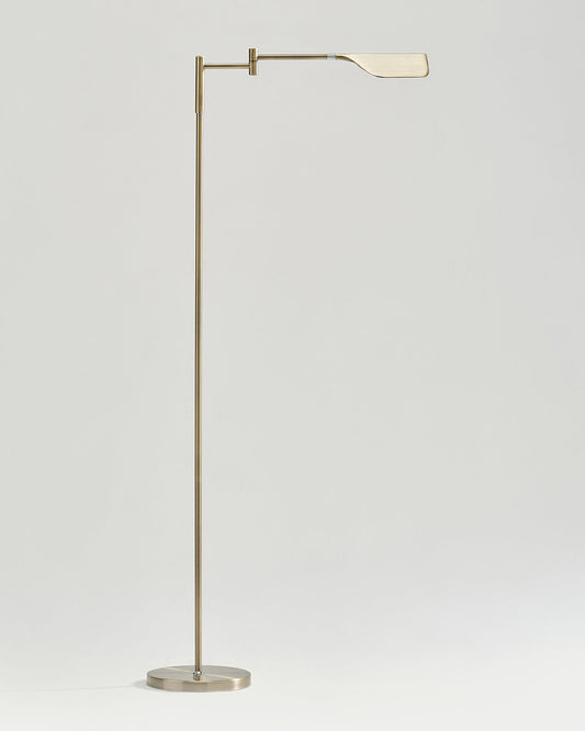 Vloerlamp LED Blad Design Minimalistisch 135cm Dimbaar Metaal