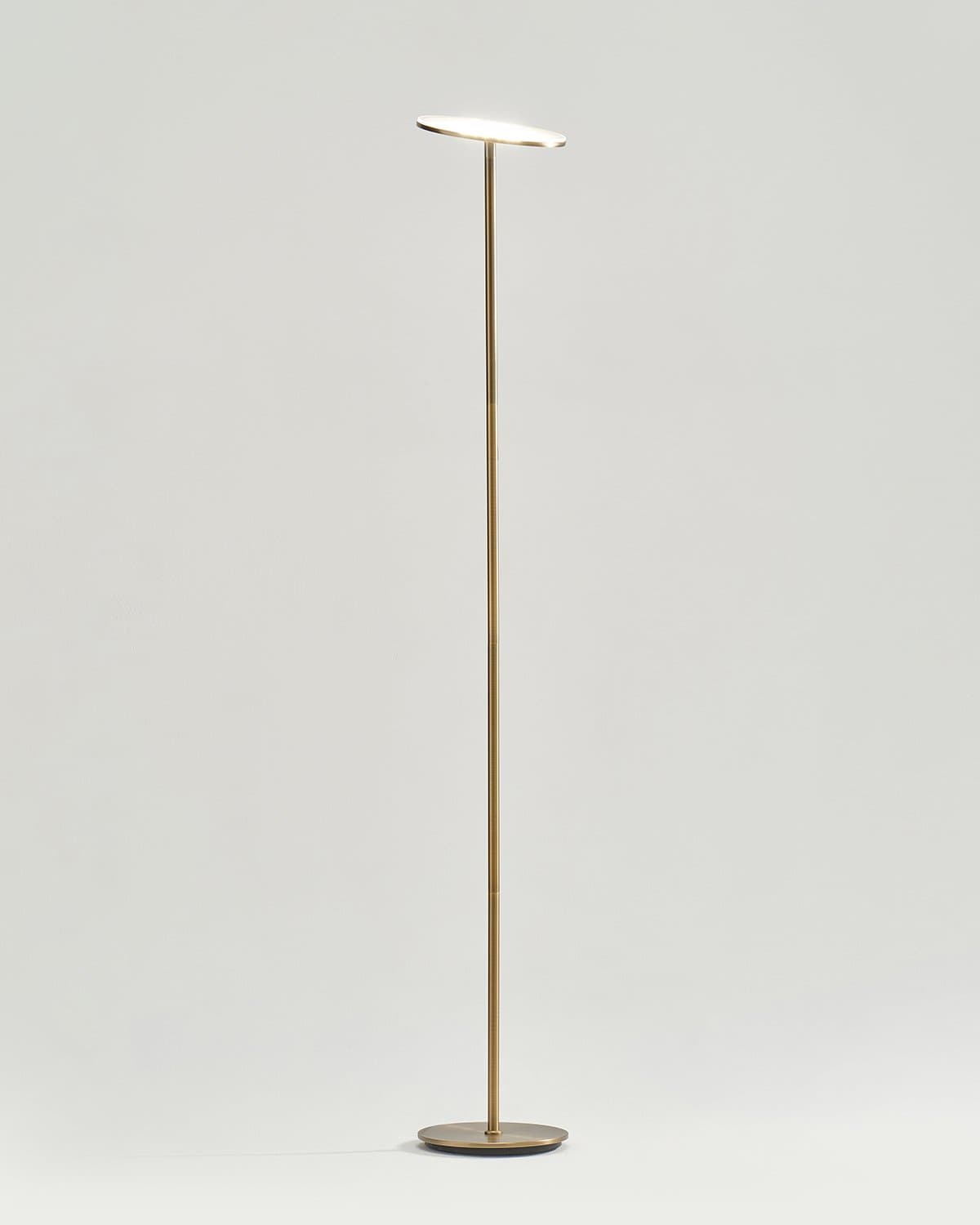 Vloerlamp LED Modern Dimbaar Slank Design Zwart Staande Lamp