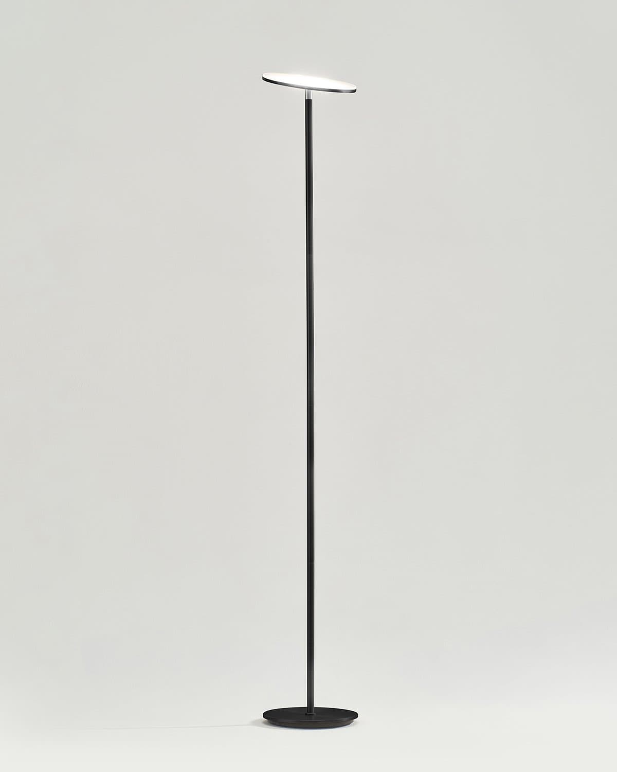 Vloerlamp LED Modern Dimbaar Slank Design Zwart Staande Lamp