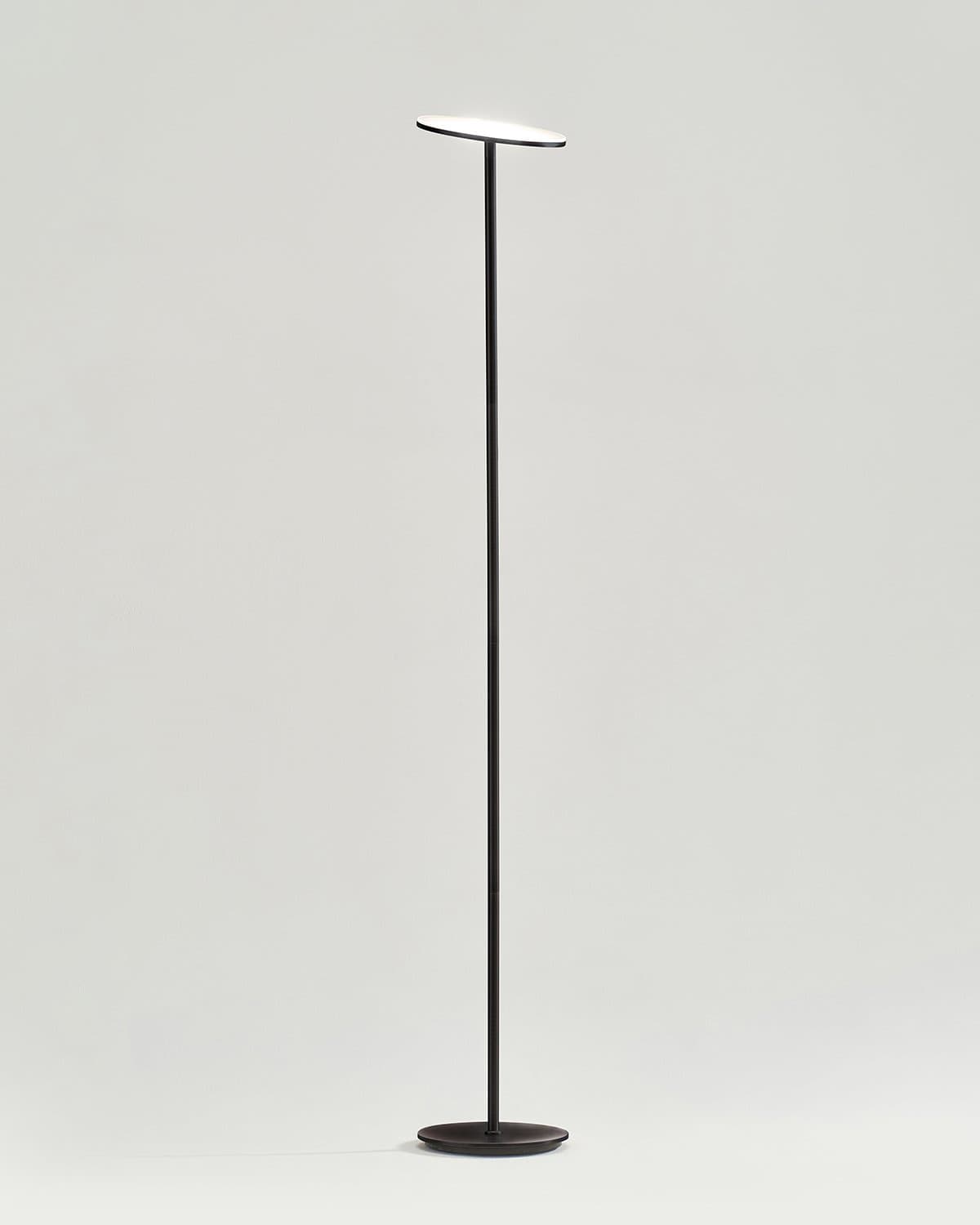 Vloerlamp LED Modern Dimbaar Slank Design Zwart Staande Lamp