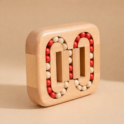 Draaipuzzel Hout 13x11.5x2cm Fidget Toy Bureau Ontspanning Denkspel Volwassenen Kinderen Cadeau Concentratie Reizen Houten Speelgoed