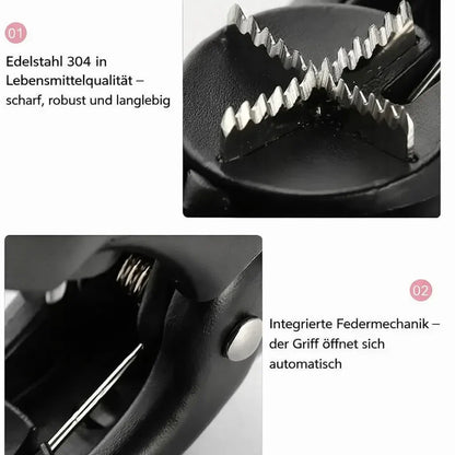 Kastanjepeller ABS Edelstaal Ergonomisch Antislip Keuken Kastanjes Walnoten Hazelnoten Noten Kraker Notenpeller Schiller