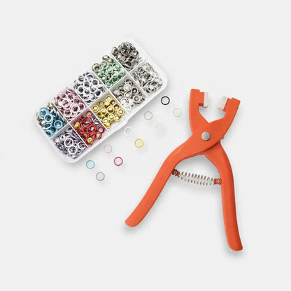 Drukknopentang Set met Gesorteerde Drukknopen voor Kleding en DIY-Projecten