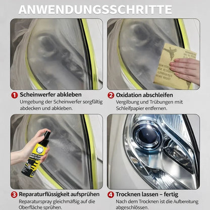 Koplampen Hersteller Spray 120ml UV-Bescherming Tegen Vergeelde Autolampen