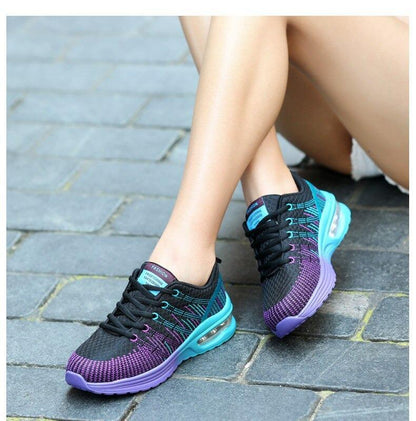 Dameschoenen Zwart Leer Comfortabele Casual Schoenen