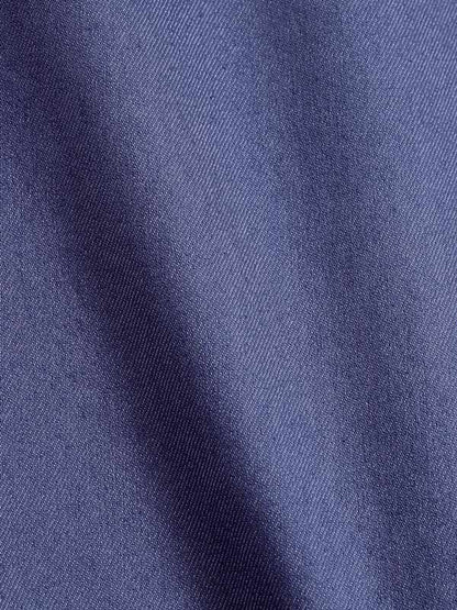 Donkerblauwe Chino Broek Mannen Slim Fit Modieus