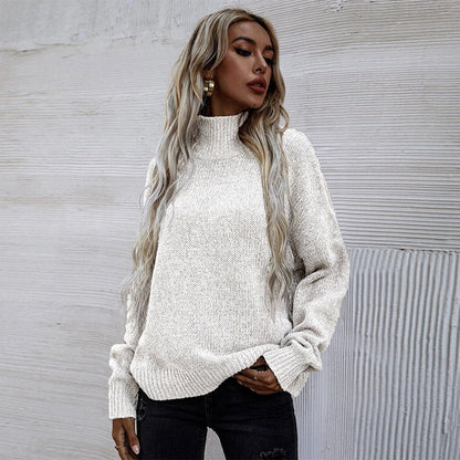 Dames Trui Rond Hals Gebreid Elegante Basisstijl
