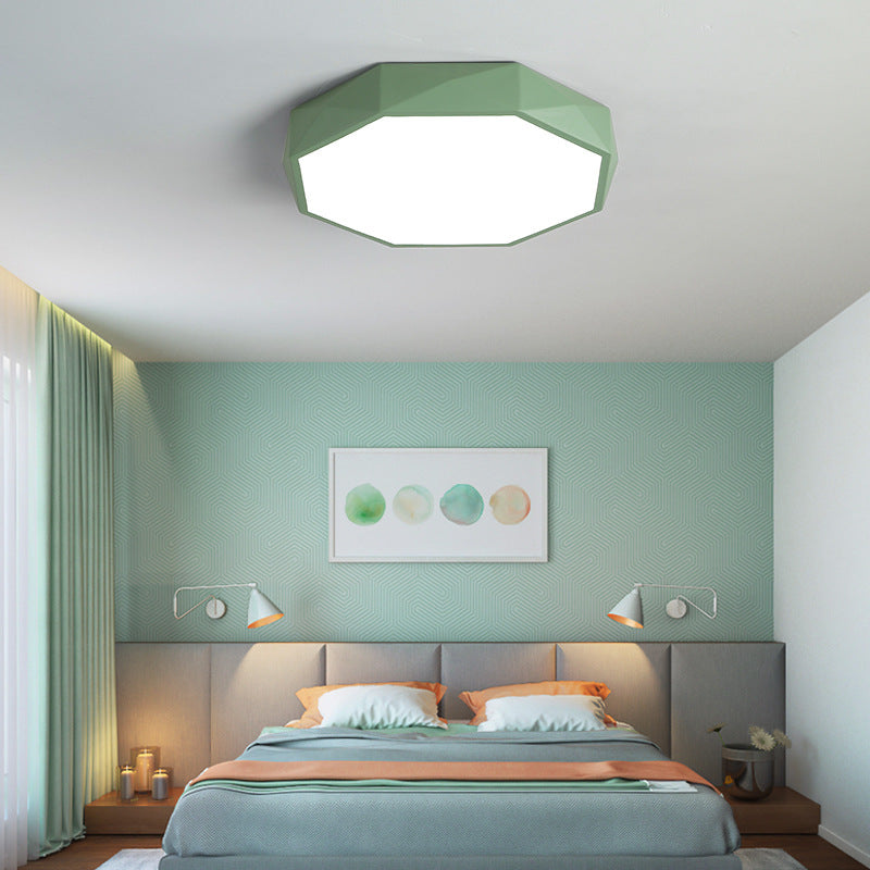 Plafondlamp Gang 30 cm Dimbaar LED IJzer en Acryl Lage Plafonds Flush Mount