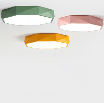 Plafondlamp Kinderkamer 30 cm LED Warm Wit of Koel Wit Acryl Vijf Kleuren Flush Mount