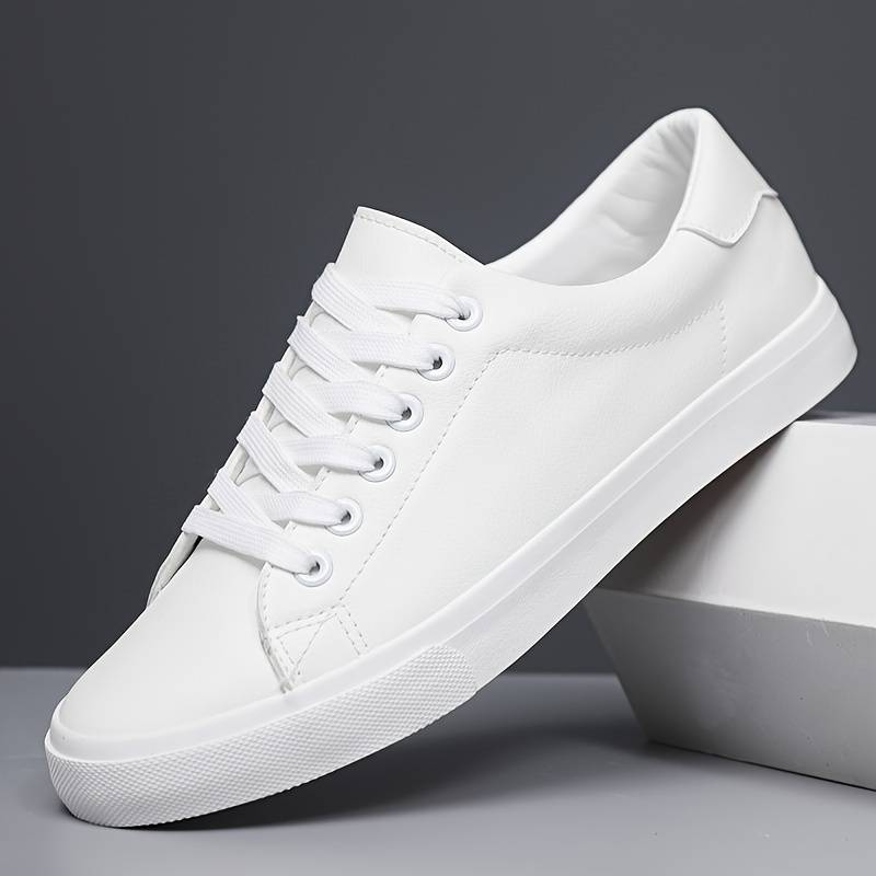Witte Sneakers Elegante Stijl voor Dames en Heren