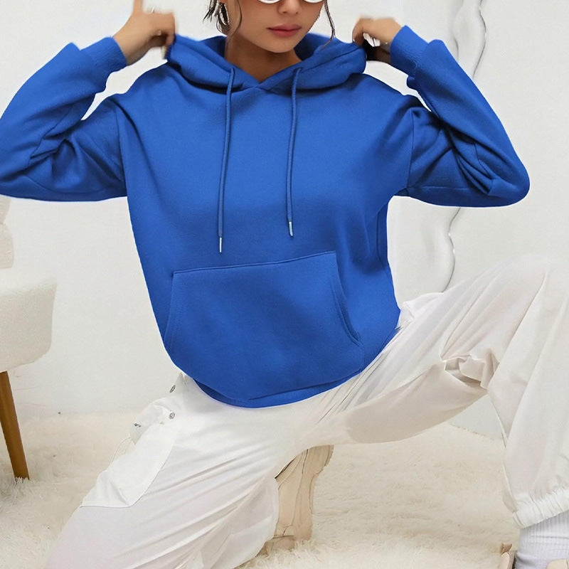 Dames Oversized Hoodie met Kangoeroezak Zacht Comfortabel