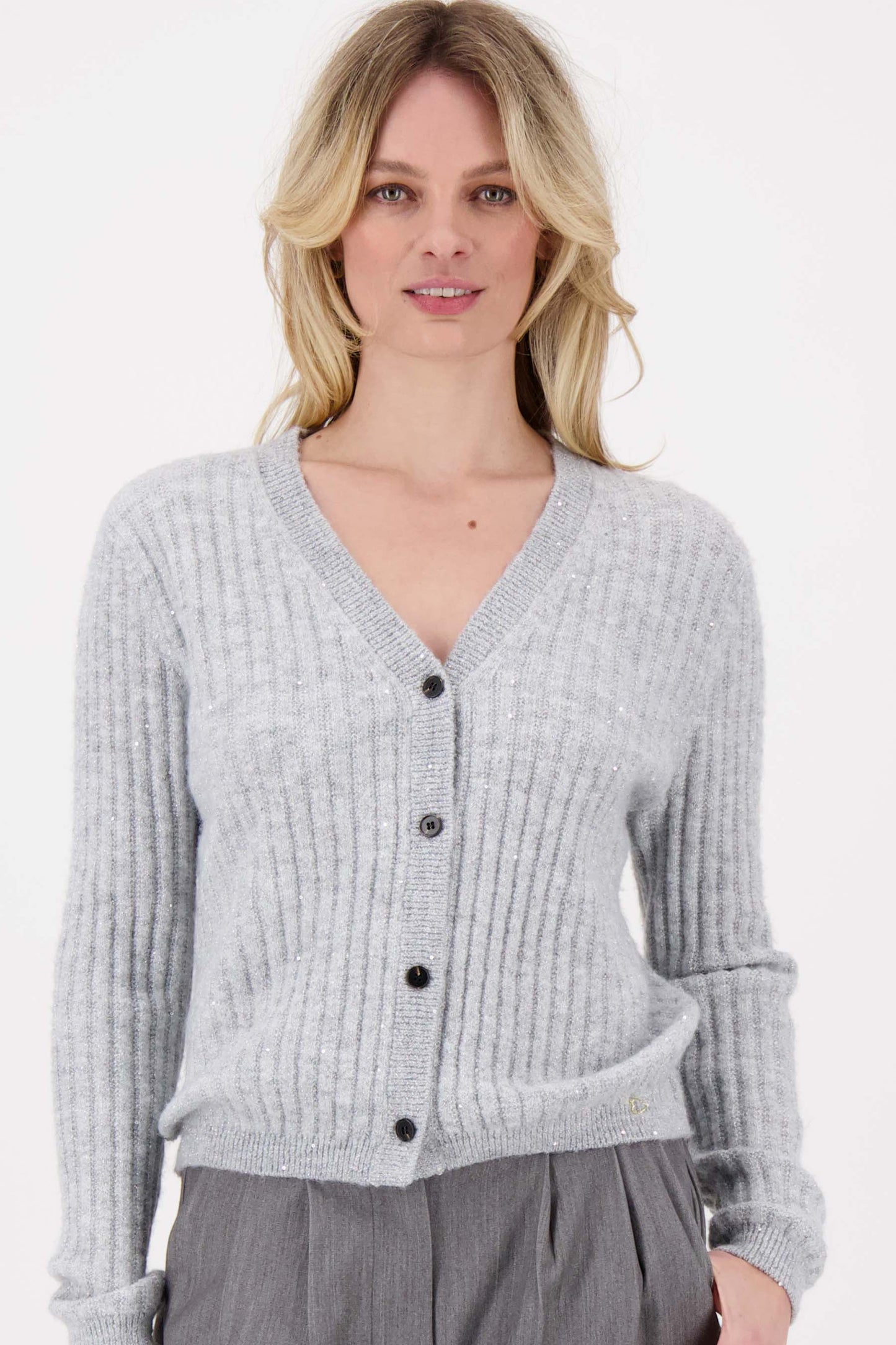 Vest voor Vrouwen met Glitter Pailletten
